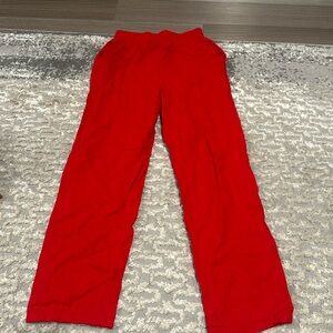 forever 21 red pants with pockets